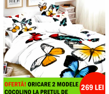 lenjerie de pat cocolino